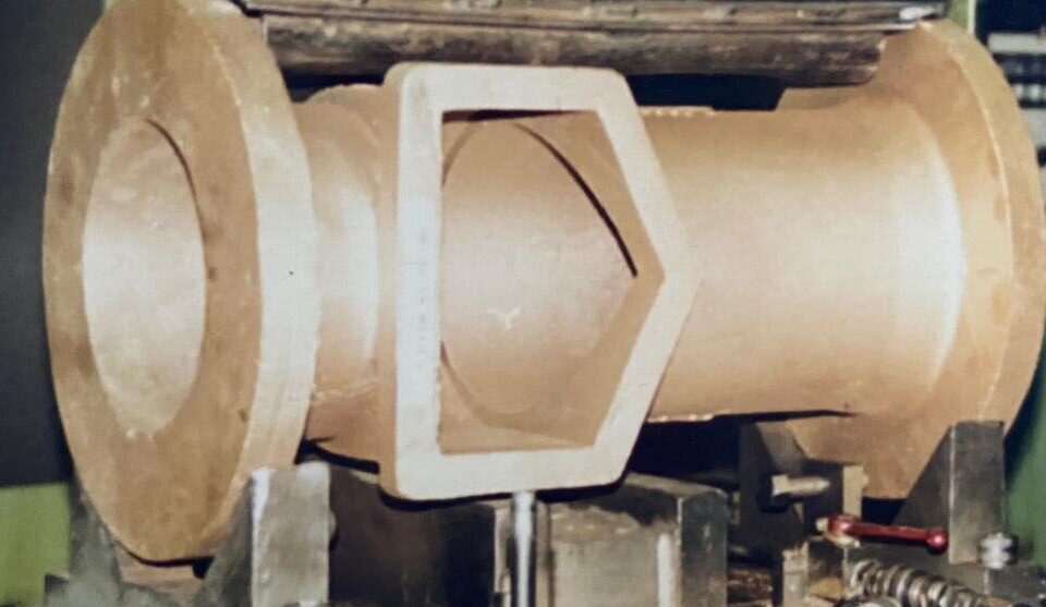 Tubular de bronce para medidor de hidrante